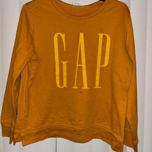 Gap Women's Yellow  Sweatshirt - Picture 1 of 3